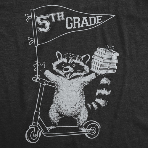 5th Grade Raccoon Youth T Shirt product image 2