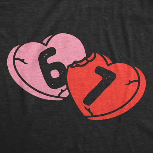 6 7 Candy Hearts Youth T Shirt product image 2