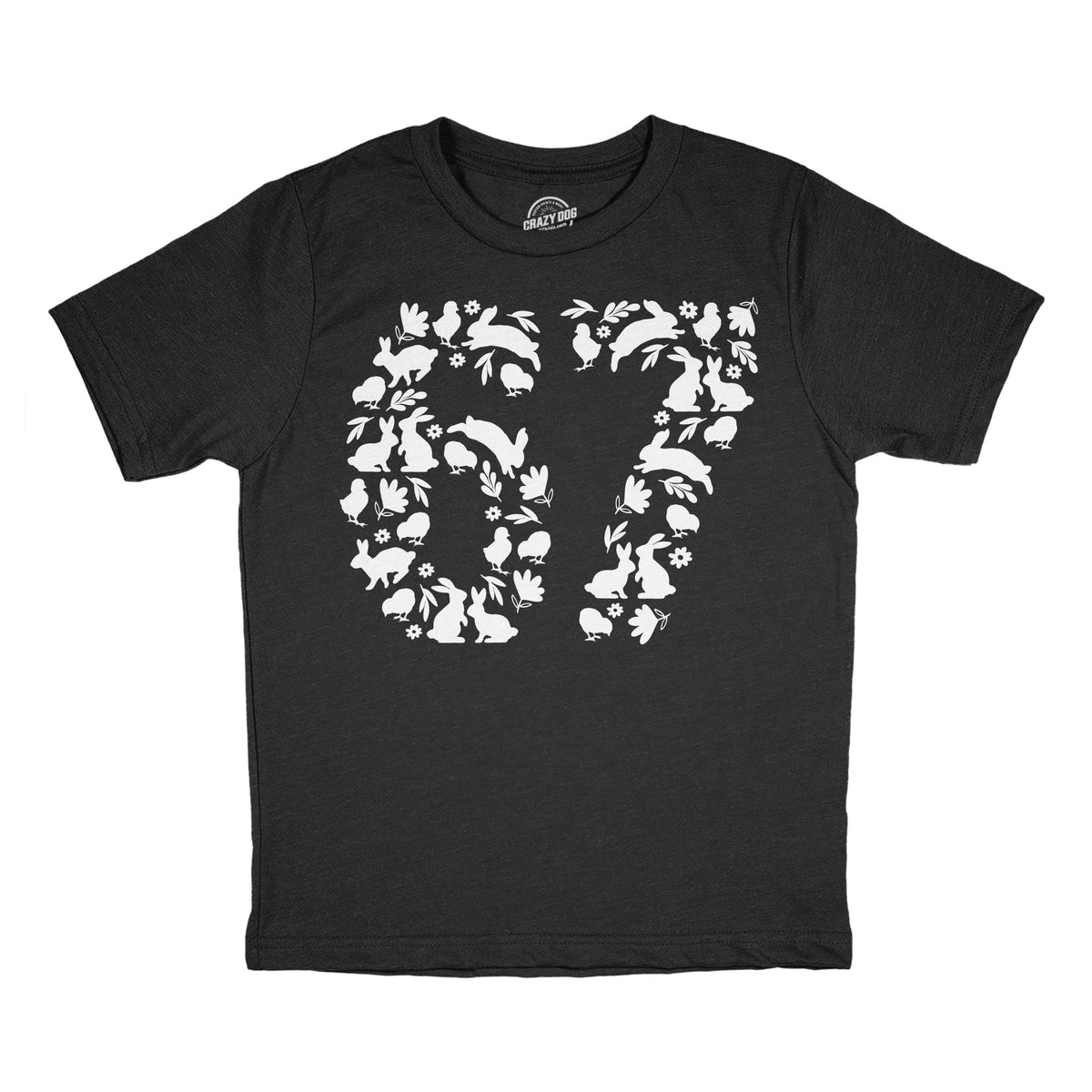 6 7 Easter Bunny Chicks Youth T Shirt product image 1