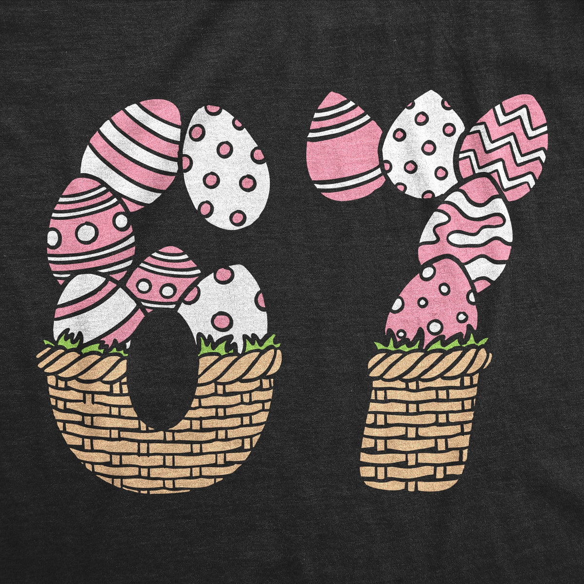 6 7 Easter Basket Women's T Shirt product image 2
