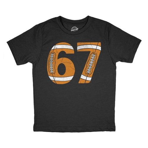 6 7 Football Youth T Shirt product image 1