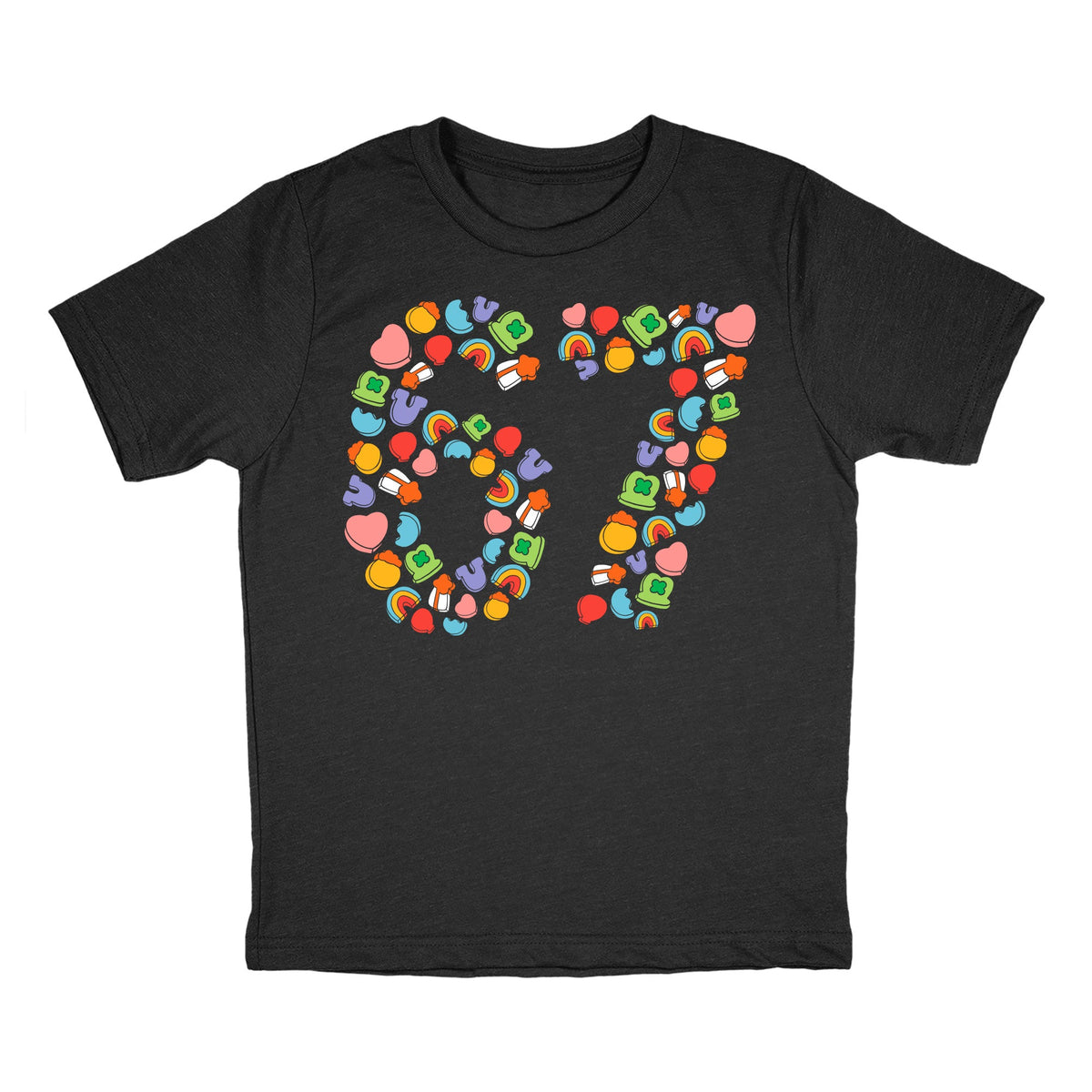 6 7 Lucky Charms Youth T Shirt product image 1