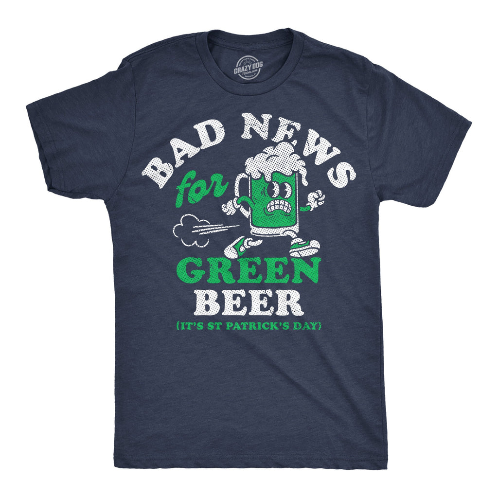 Bad News For Green Beer Men's T Shirt product image 1