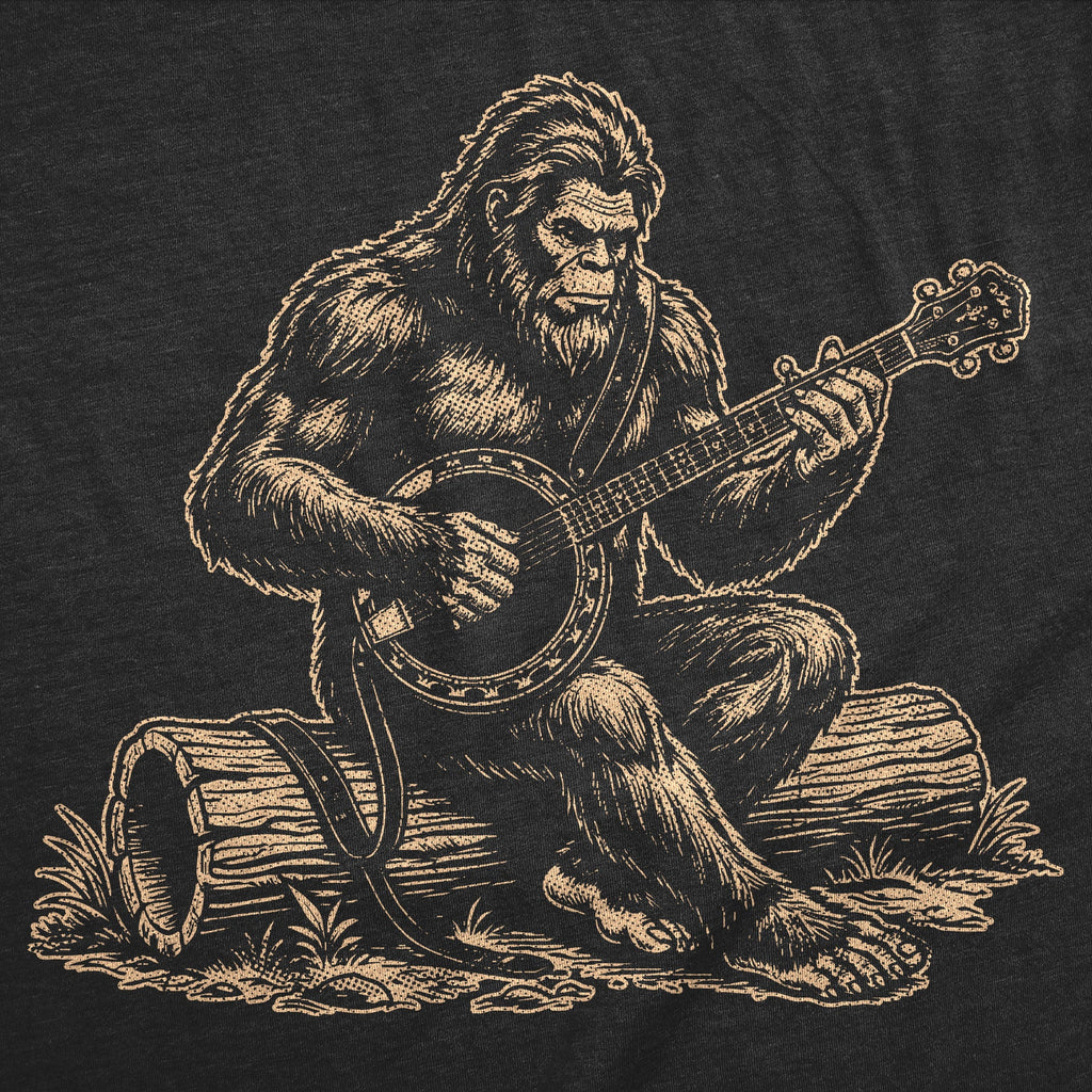 Banjo Bigfoot Men's T Shirt product image 2