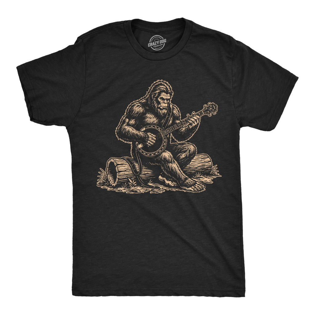 Banjo Bigfoot Men's T Shirt product image 1