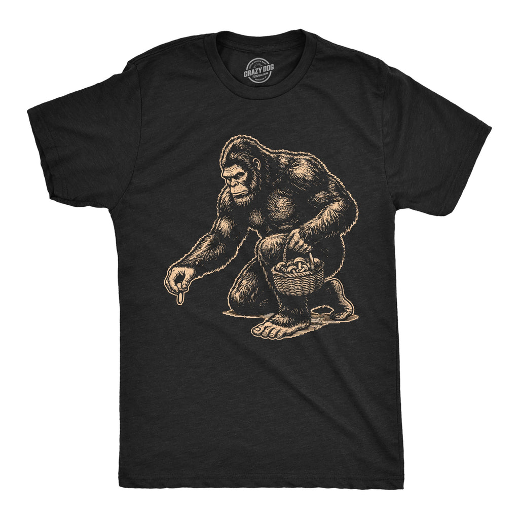 Bigfoot Mushroom Men's T Shirt product image 1