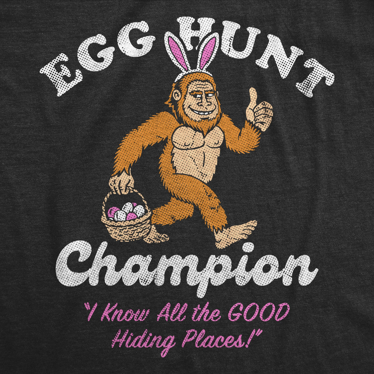 Egg Hunt Champion Bigfoot Women's T Shirt product image 2