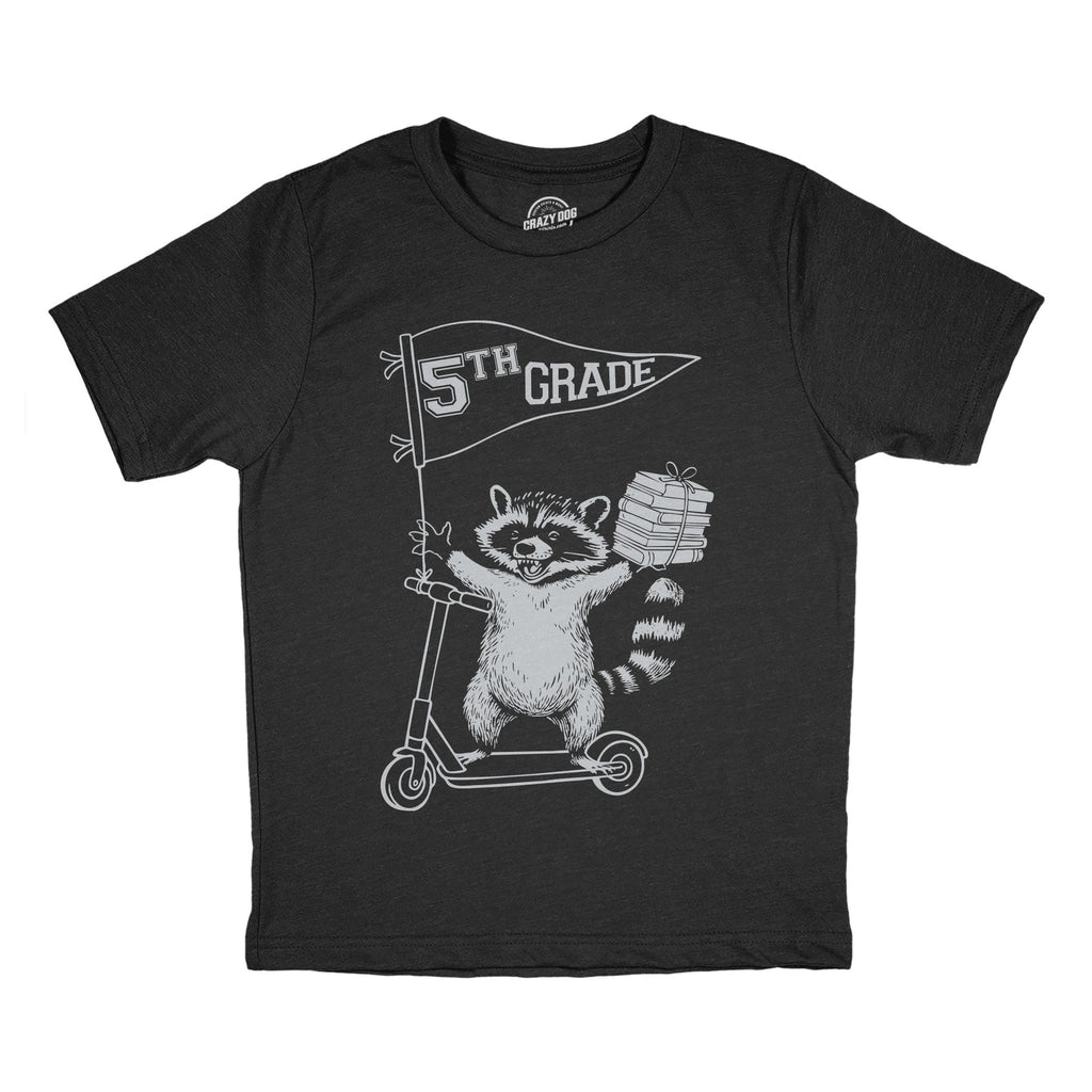 5th Grade Raccoon Youth T Shirt product image 1