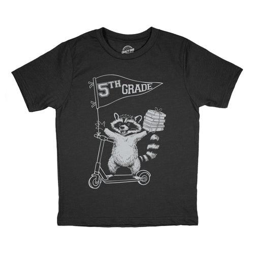 5th Grade Raccoon Youth T Shirt product image 1
