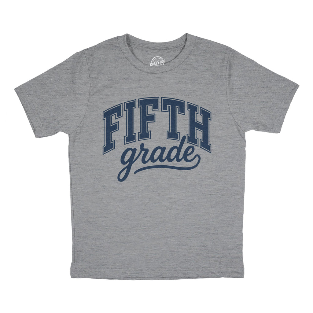 5th Grade Varsity Letters Youth T Shirt product image 1