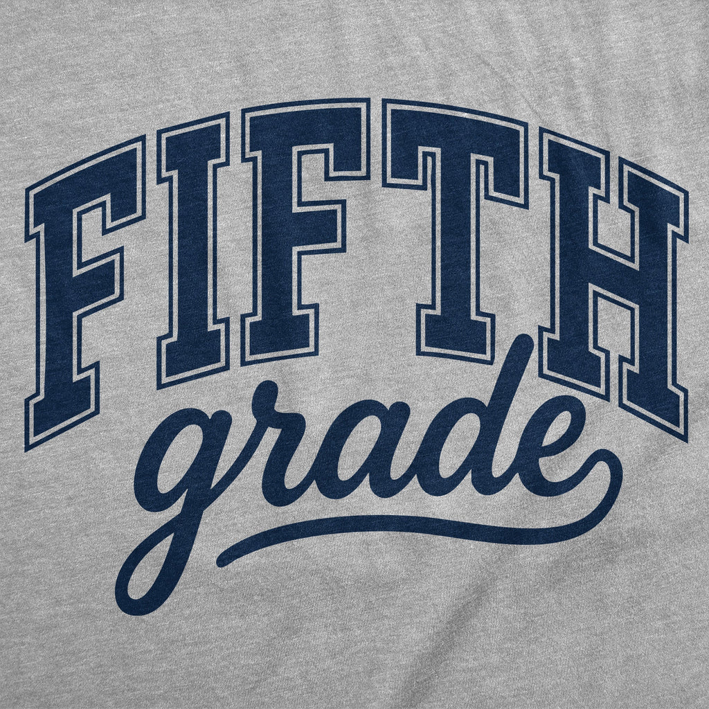 5th Grade Varsity Letters Youth T Shirt product image 2