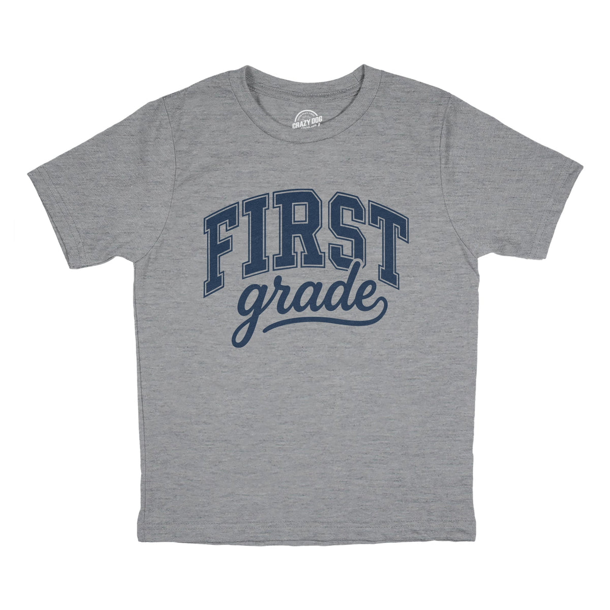1st Grade Varsity Letters Youth T Shirt product image 1