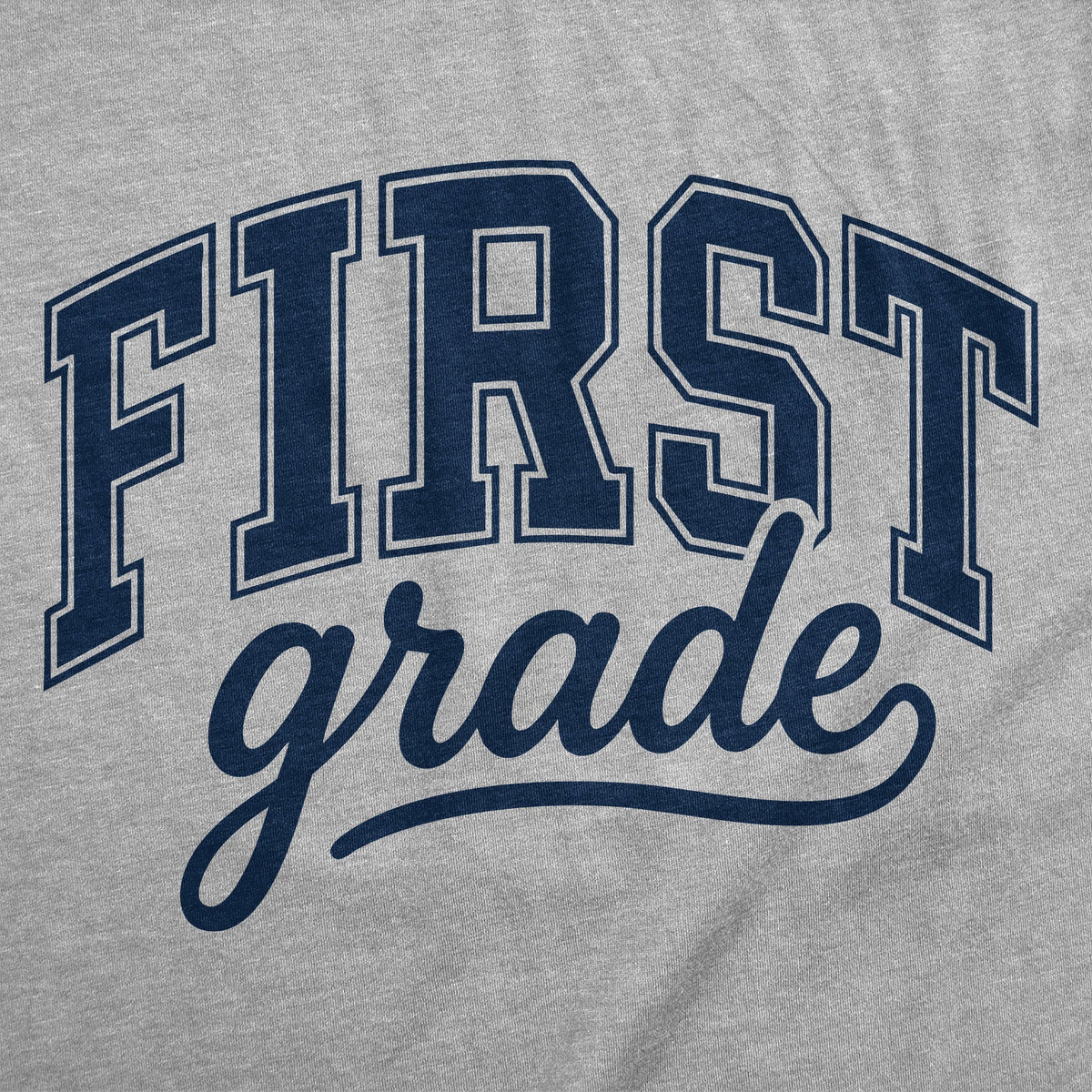 1st Grade Varsity Letters Youth T Shirt product image 2