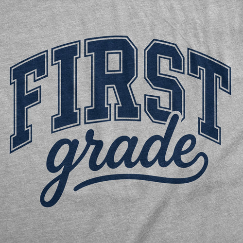 1st Grade Varsity Letters Youth T Shirt product image 2