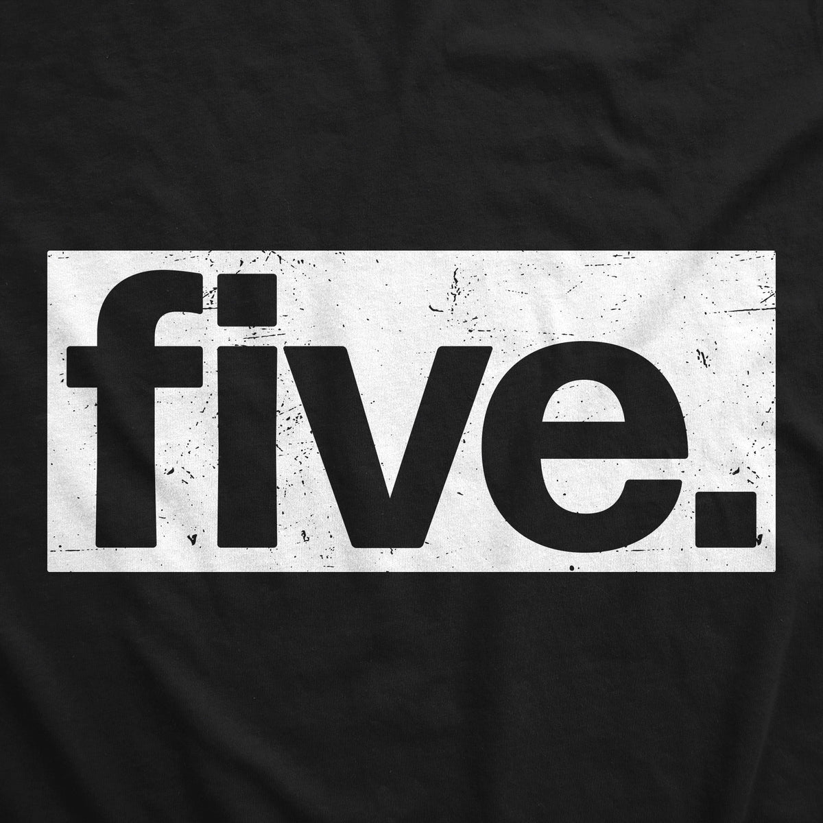 Five Birthday Toddler T Shirt product image 2