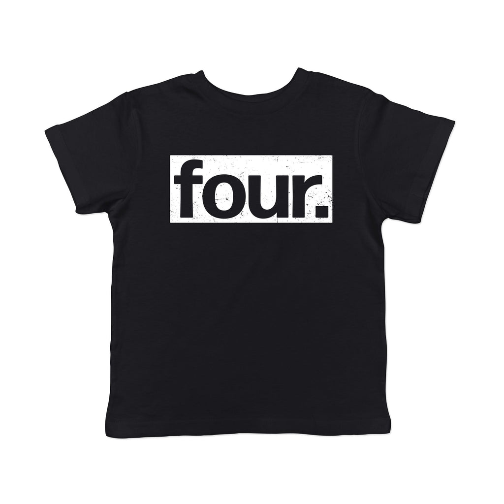 Four Birthday Toddler T Shirt product image 1