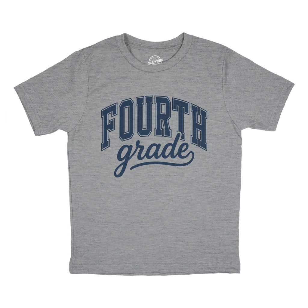 4th Grade Varsity Letters Youth T Shirt product image 1