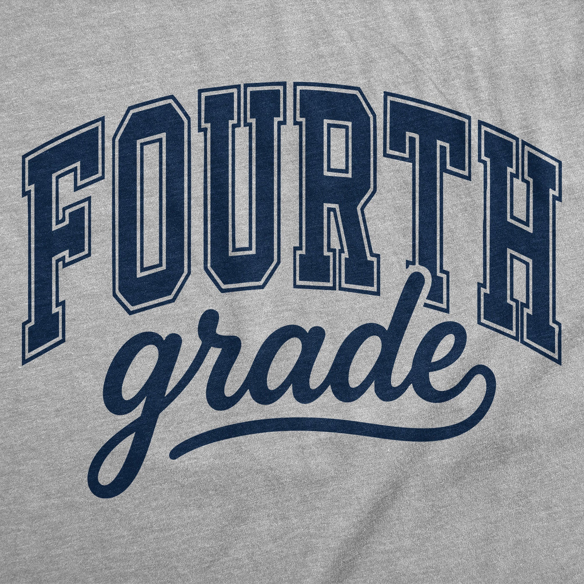 4th Grade Varsity Letters Youth T Shirt product image 2