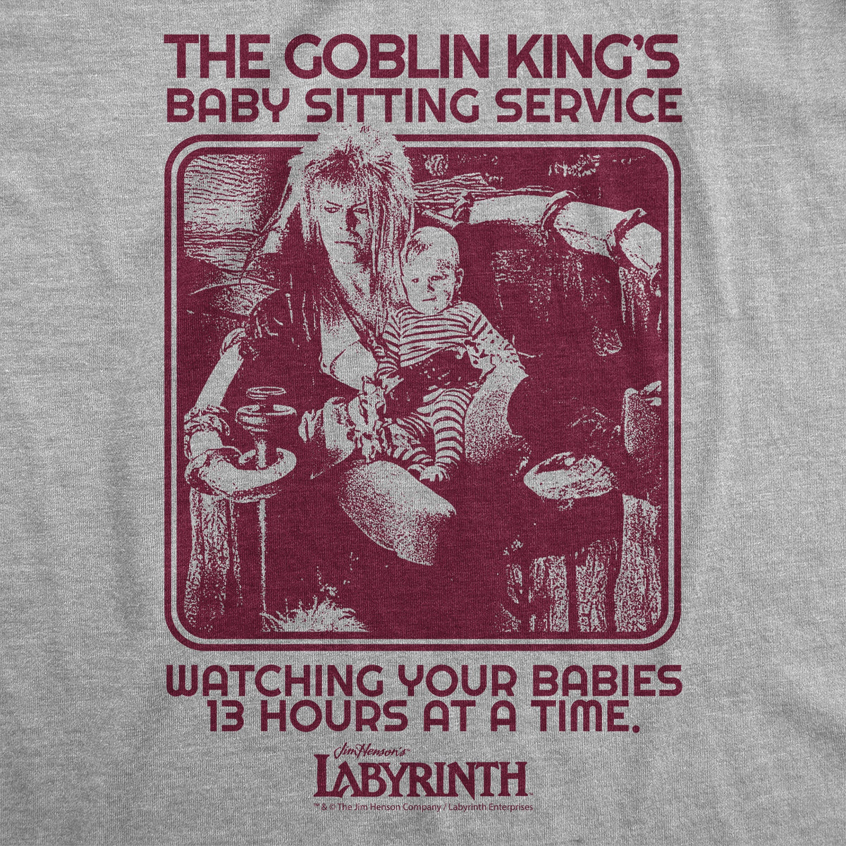 The Goblin Kings Babysitting Service Men's T Shirt product image 3