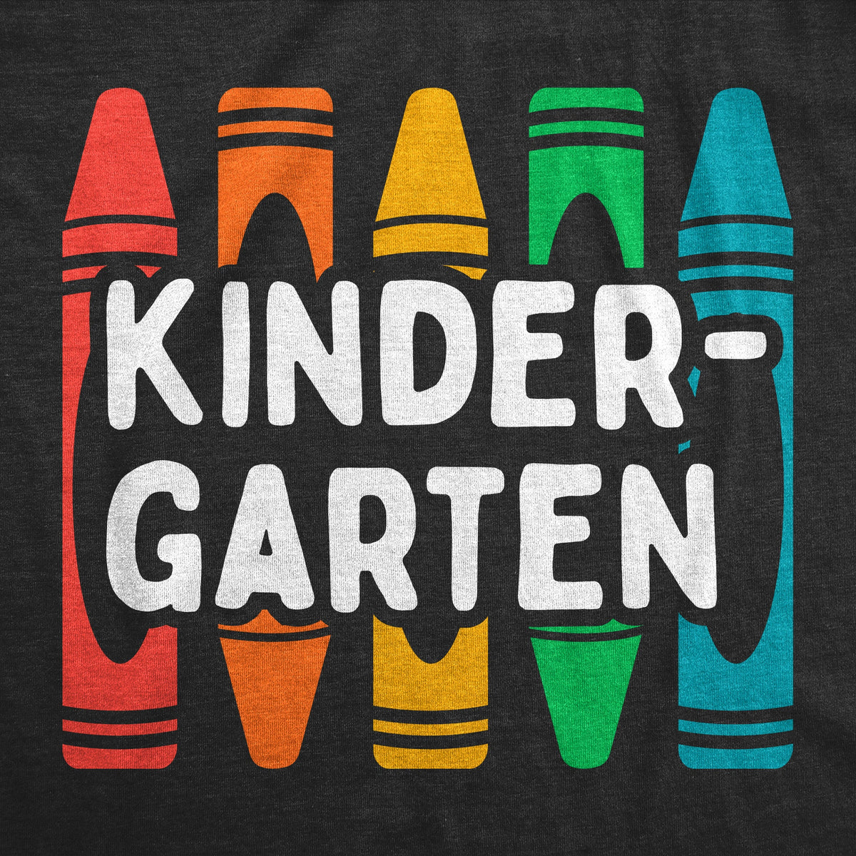 Kindergarten Crayons Toddler T Shirt product image 2