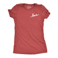 Love Script Women's T Shirt product image 1