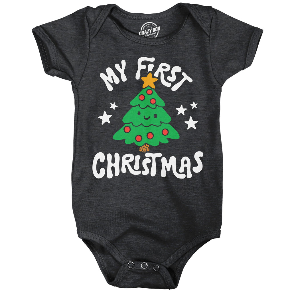 My First Christmas Baby Bodysuit