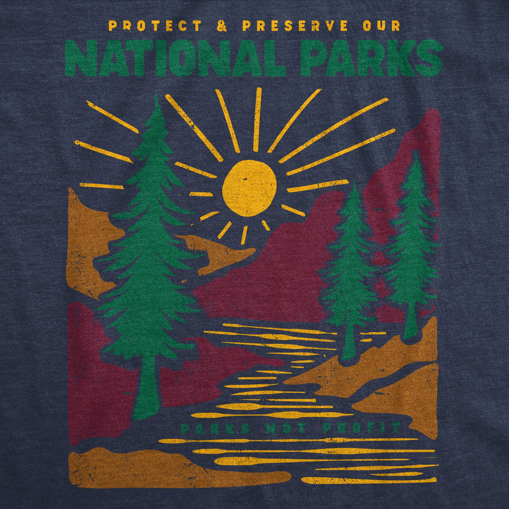 Protect And Preserve Our National Parks Men's T Shirt product image 3