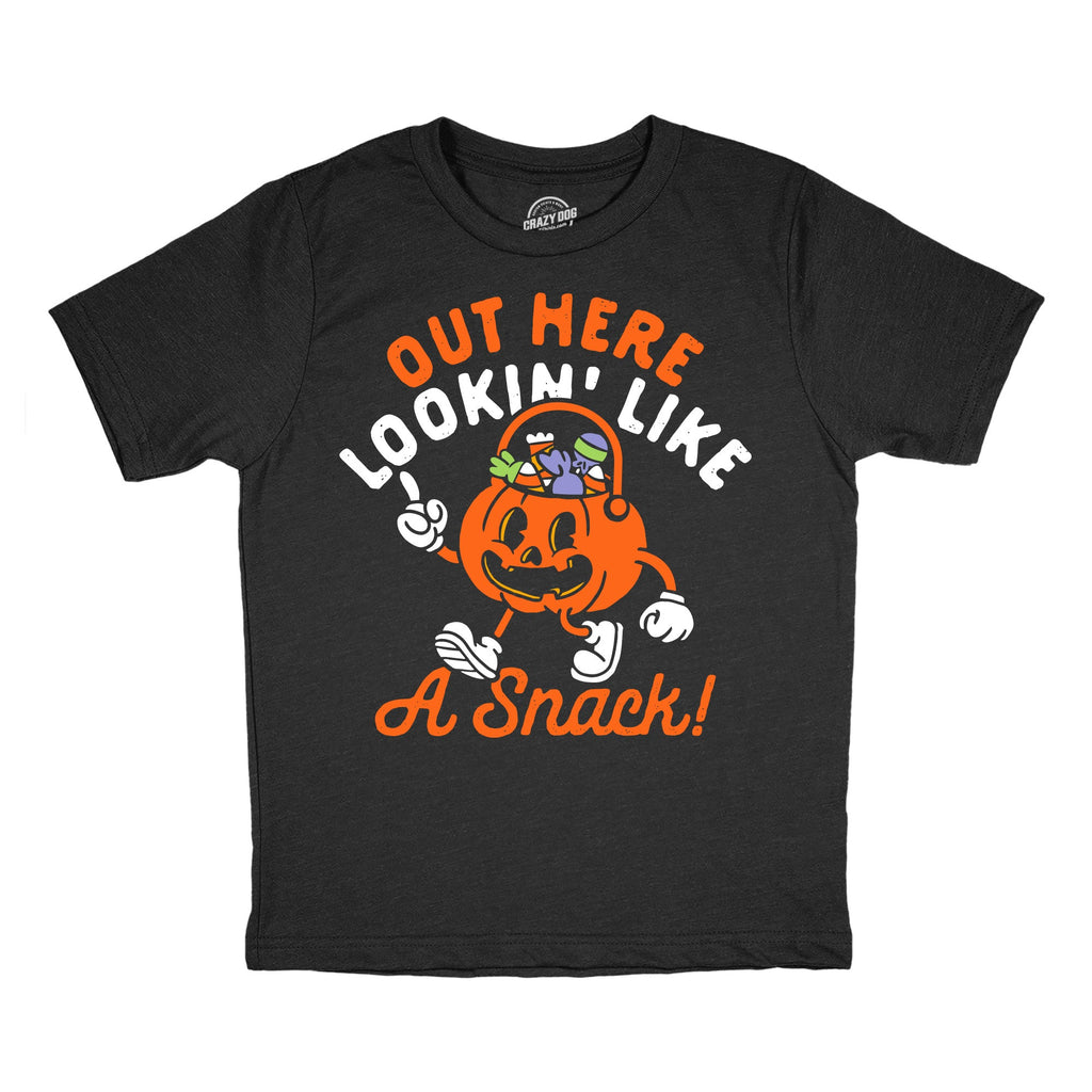 Out Here Lookin Like A Snack Candy Bucket Youth T Shirt product image 1