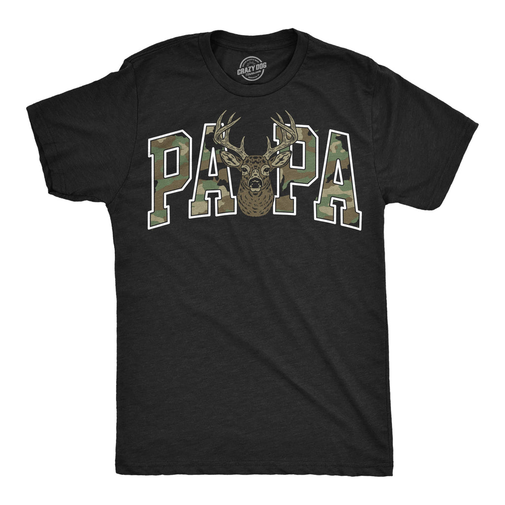 Papa Text Pattern Men's T Shirt product image 8