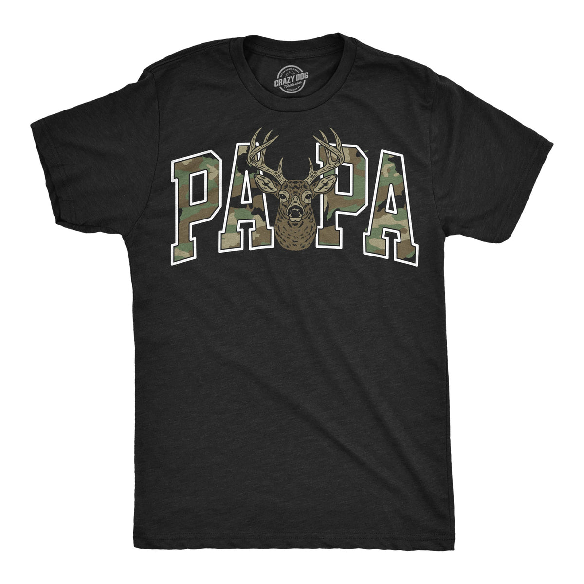 Papa Text Pattern Men's T Shirt product image 8