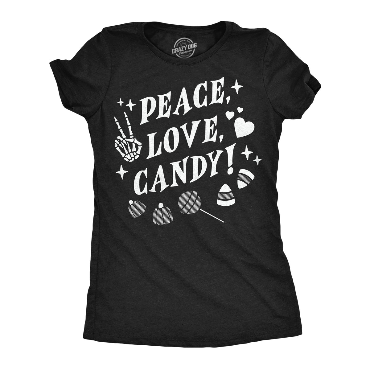 Peace Love Candy Women's T Shirt product image 1