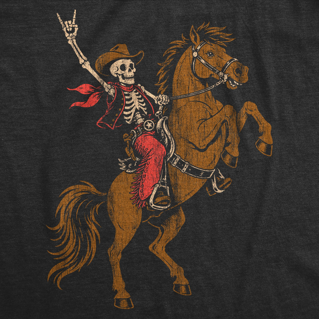 Rodeo Skeleton Men's T Shirt product image 2