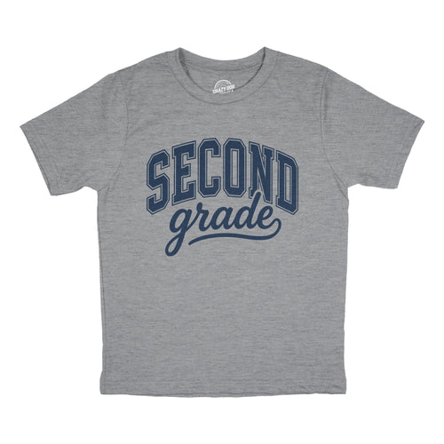 2nd Grade Varsity Letters Youth T Shirt product image 1