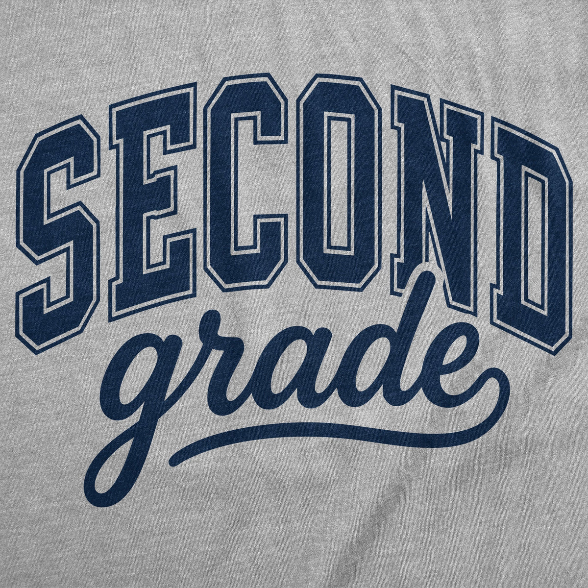 2nd Grade Varsity Letters Youth T Shirt product image 2
