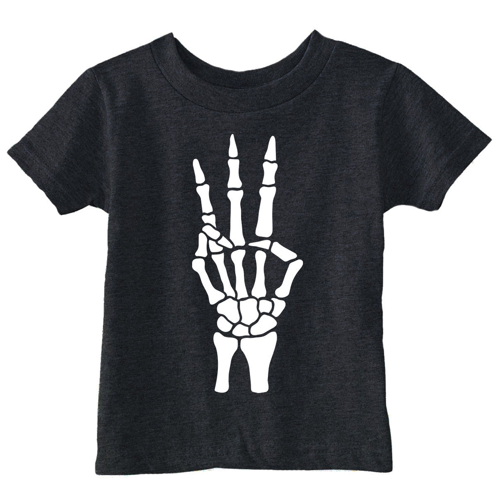 Skeleton Hand 3rd Birthday Toddler T Shirt product image 1