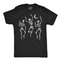 Skeletons Dancing Under Moon Men's T Shirt product image 1