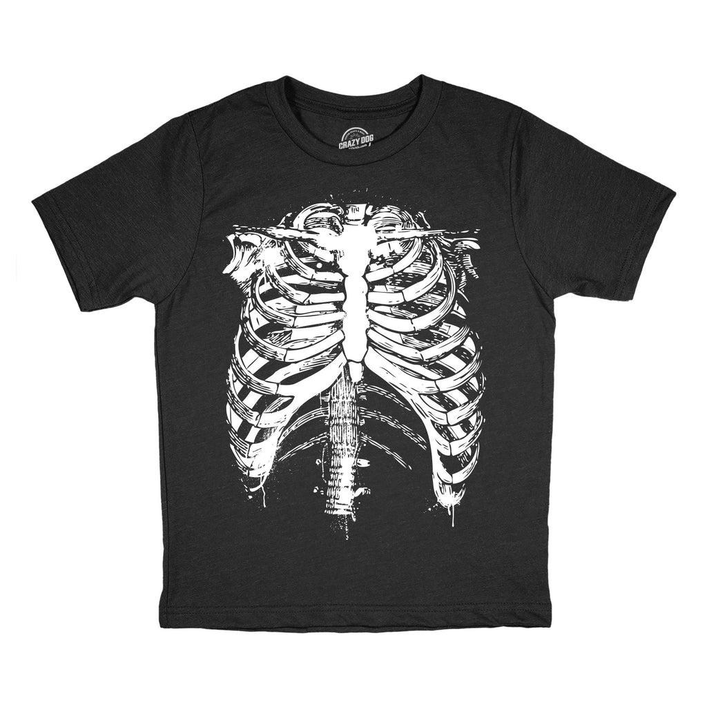 Splattered Ribcage Youth T Shirt product image 1