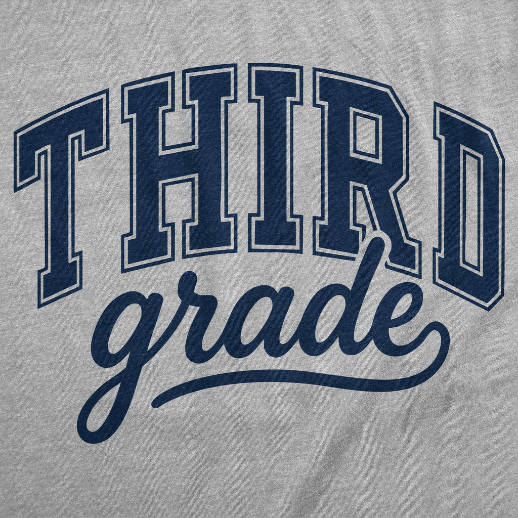3rd Grade Varsity Letters Youth T Shirt product image 2