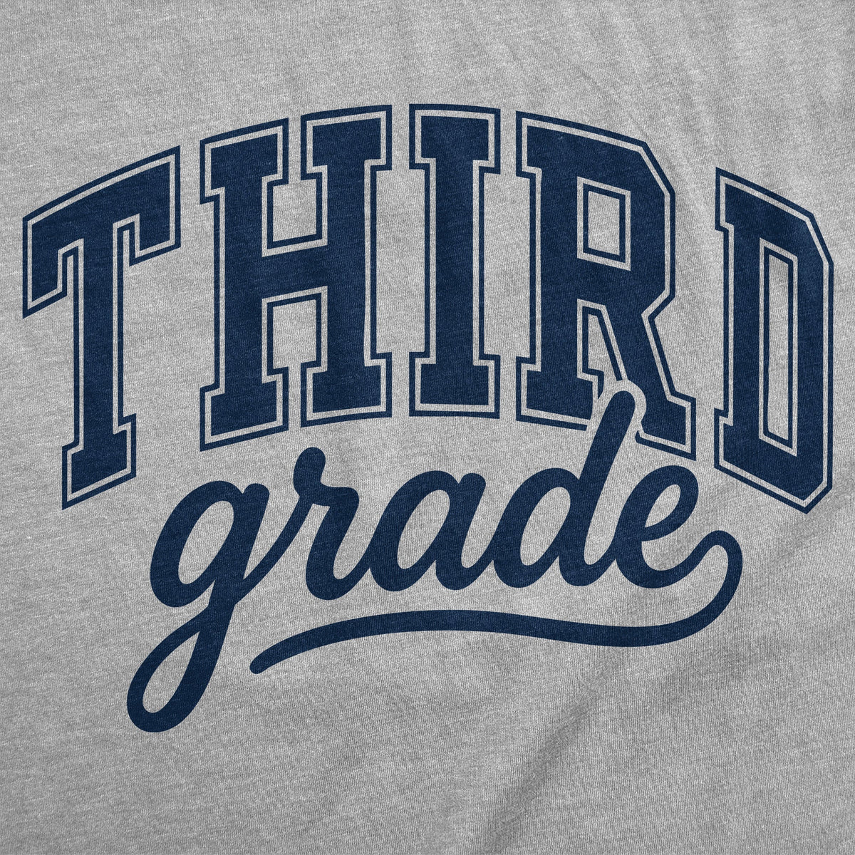 3rd Grade Varsity Letters Youth T Shirt product image 2