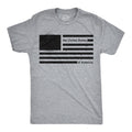 USA Flag Redacted Men's T Shirt product image 1