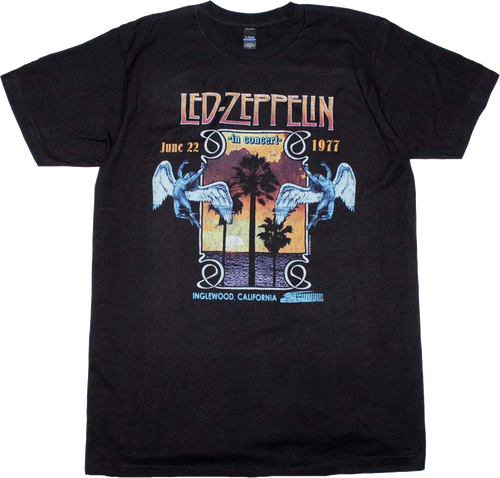 1977 Concert Led Zeppelin T-Shirt product image 1