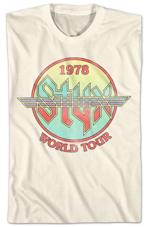 1978 World Tour Styx T-Shirt product image 2