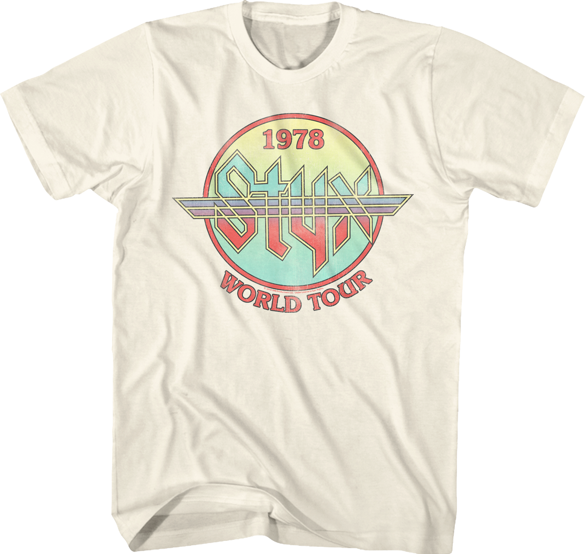 1978 World Tour Styx T-Shirt product image 1