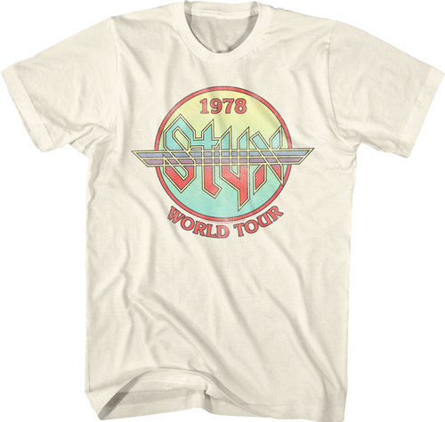 1978 World Tour Styx T-Shirt product image 1