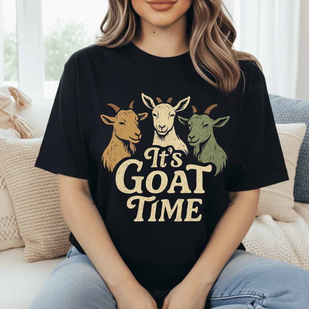 Its Goat Time T-Shirt product image 9