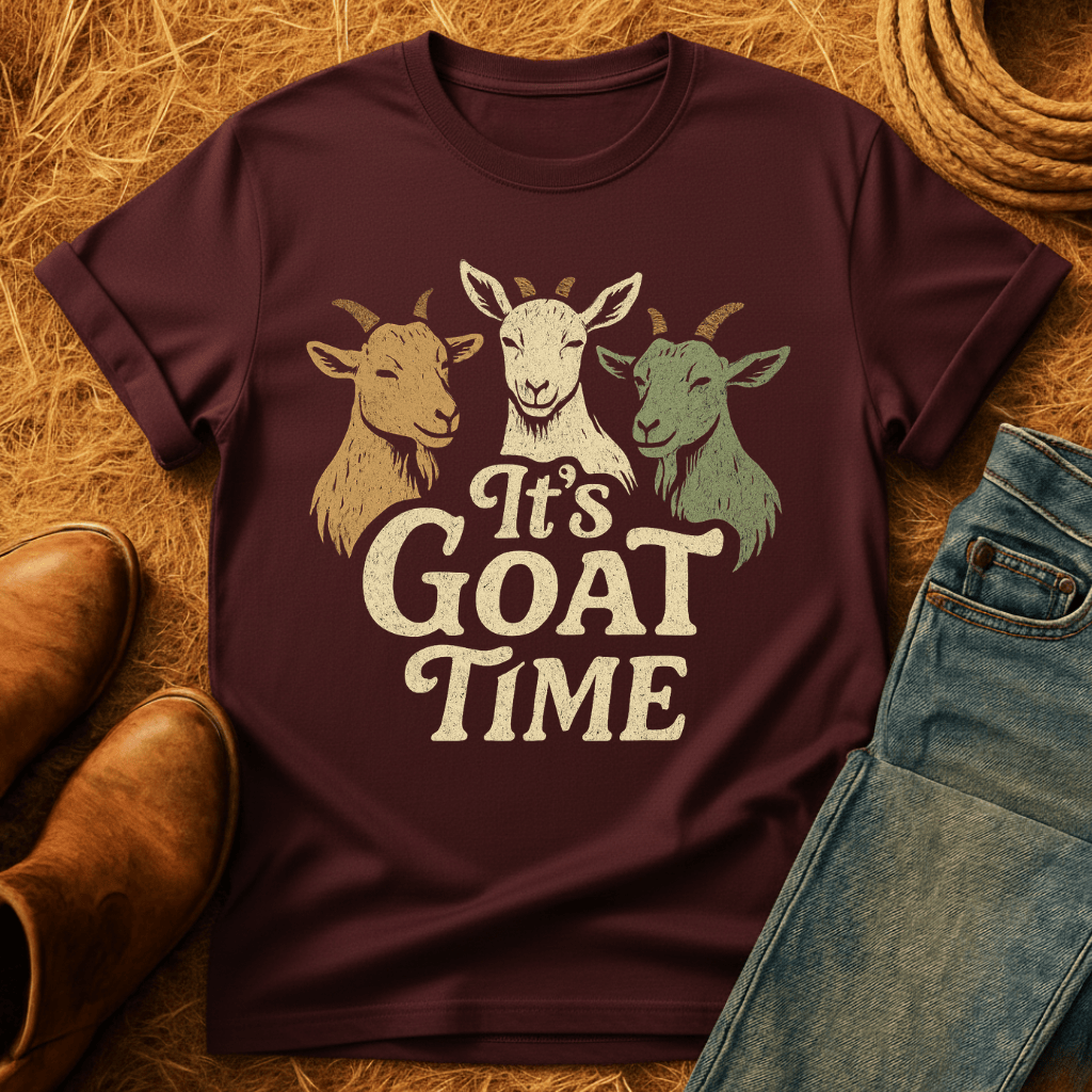 Its Goat Time T-Shirt product image 3