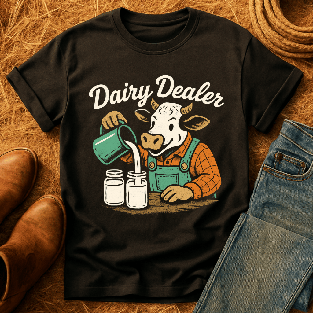 Dairy Dealer Cow T-Shirt product image 1