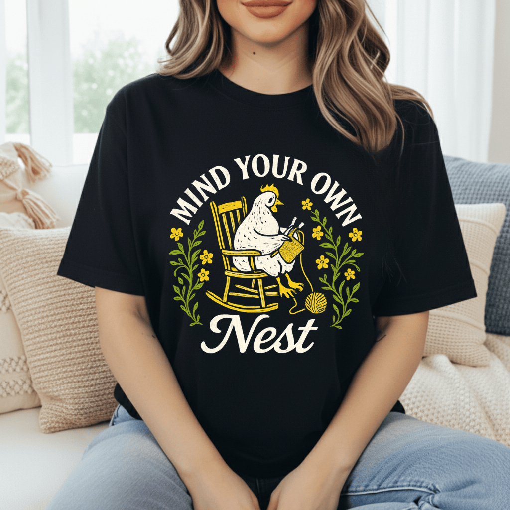 Mind Your Own Nest T-Shirt product image 9