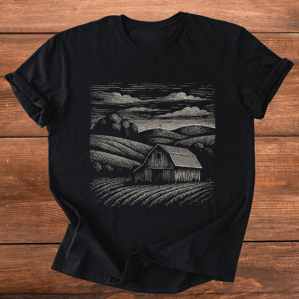 Barn And Farm-scape T-Shirt product image 9