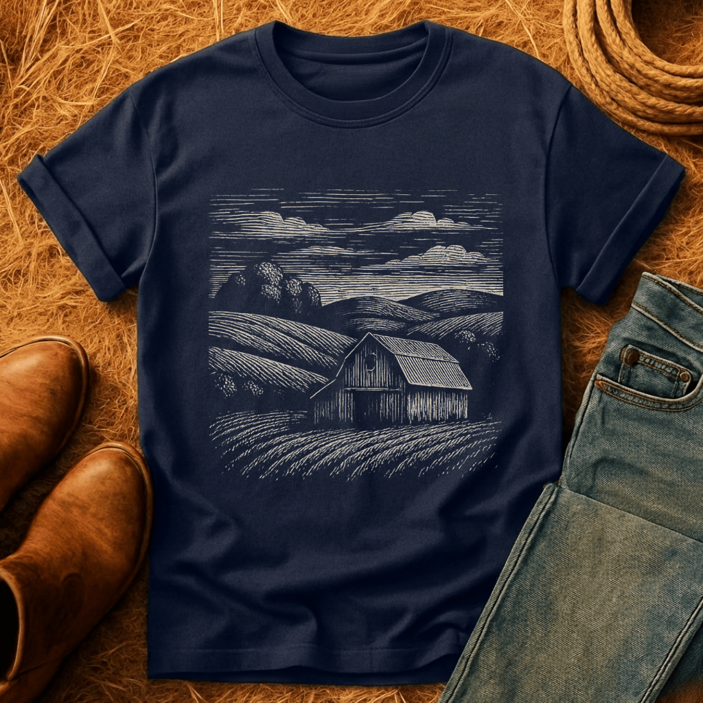 Barn And Farm-scape T-Shirt product image 7